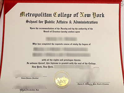 Buy Metropolitan College of New York diploma, order MCNY fake degree