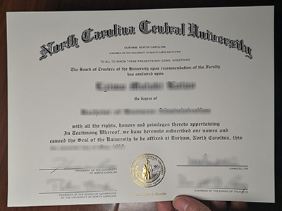 Buy North Carolina Central University degree, order NCCU diploma