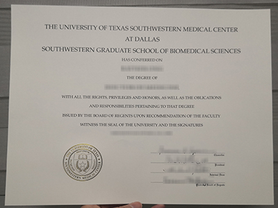 How much does to buy a fake UT Southwestern Medical Center degree?