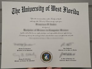 University of West Florida degree
