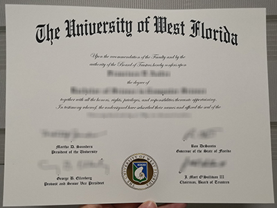 Buy a 100% copy University of West Florida degree. Order UWF diploma