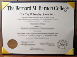 Baruch College degree