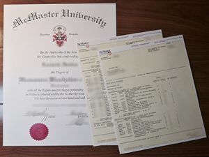 McMaster University degree and transcript