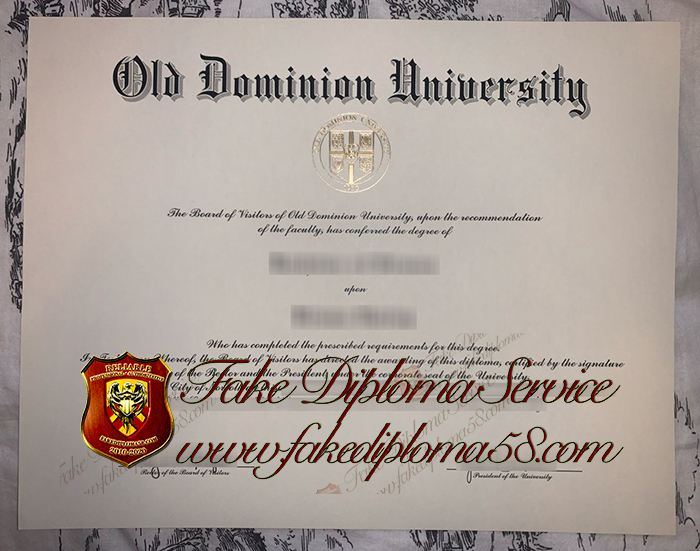 Old Dominion University degree