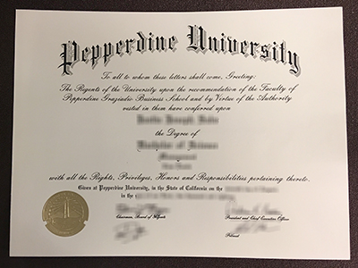 How real are the fake Pepperdine University degree we made?