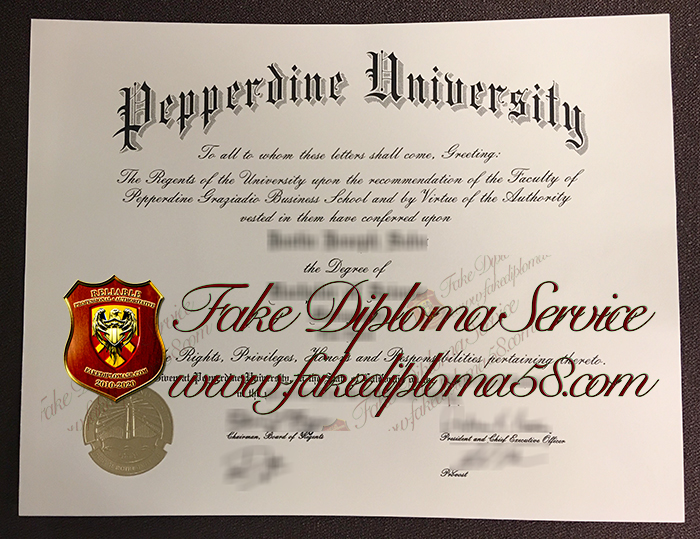 Pepperdine University degree