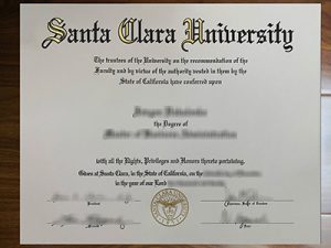 Santa Clara University degree