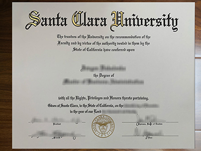 Is it possible to order a fake Santa Clara University degree online?