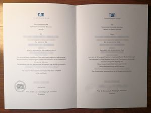 Technical University of Munich diploma