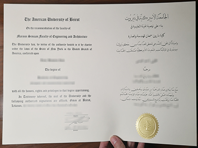 Is it possible to buy a fake American University of Beirut degree online?