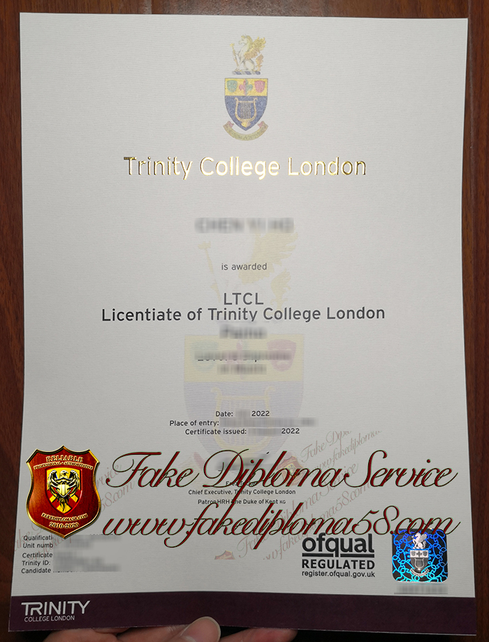 Trinity College London diploma