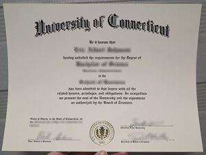 University of Connecticut degree