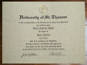 University of St. Thomas degree