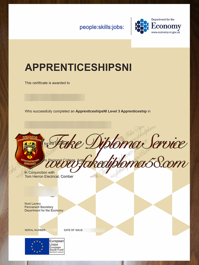 ApprenticeshipsNi level 3 certificate