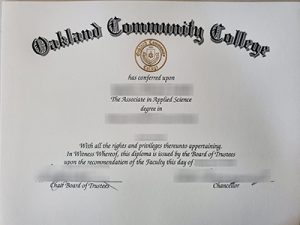 Oacland Comunity College degree