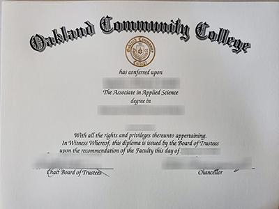 Is it possible to buy a 100% copy Oacland Comunity College degree? Order OCC diploma