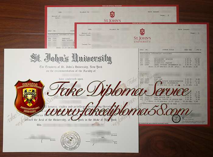 St. John's University degree