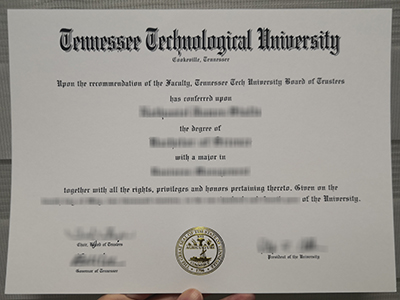 Buy a 100% copy Tennessee Technological University degree for a job.