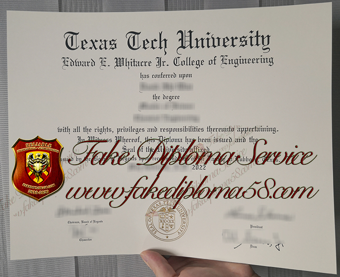 Texas Tech University degree