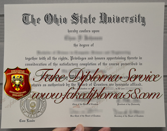 The Ohio State university degree