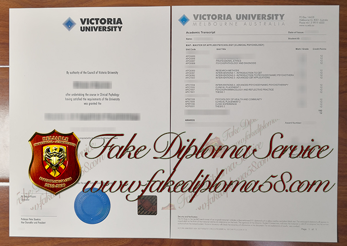 Victoria University degree