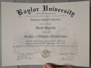 Baylor University degree