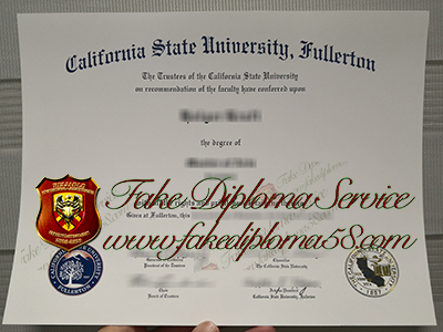 California State University, Fullerton degree