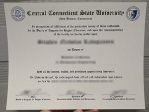 Central Connecticut State University degree