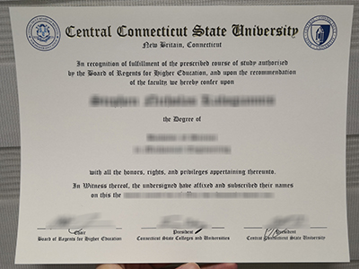 How to order a 100% copy Central Connecticut State University degree?