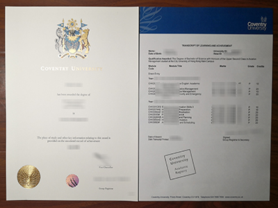 How can i create a 100% copy Coventry University degree and transcript?