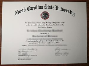 North Carolina State University degree