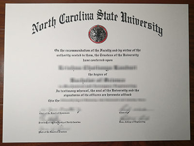Where to create a 100% copy North Carolina State University degree?
