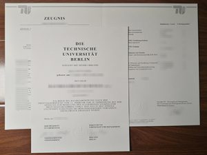 Technische Universität Berlin diploma and transcript
