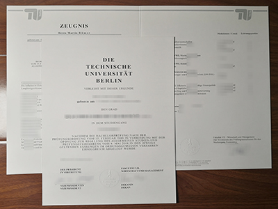 The steps to order Technische Universität Berlin diploma and transcript.