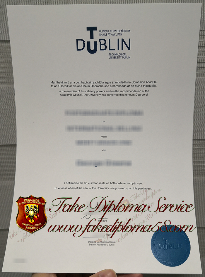 Technological University Dublin degree