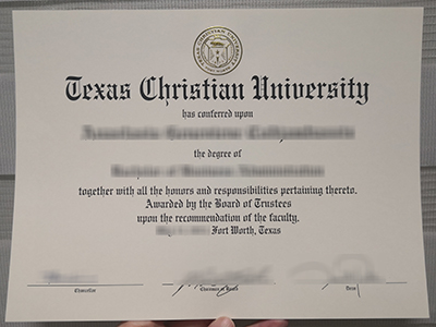 The easiest way to buy a fake Texas Christian University degree online? Order TCU diploma