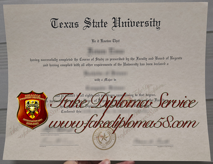 Texas State University degree