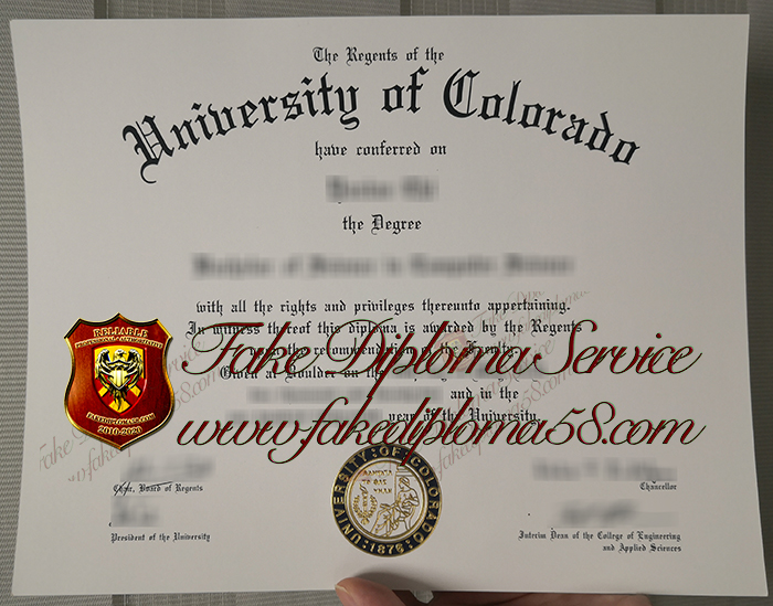 University of Colorado degree