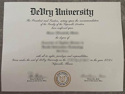 What’s the best degree major in DeVry University? Buy DeVry University diploma