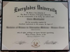 Everglades University degree