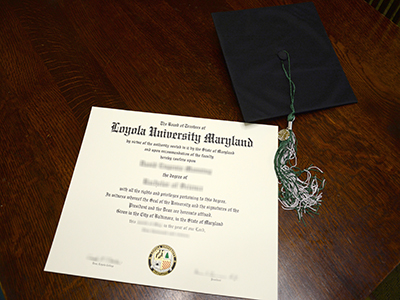 How to create a 100% copy Loyola University Maryland degree certificate?