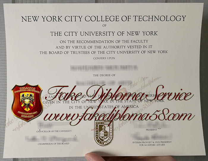 New York City College of Technology degree