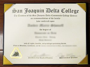 San Joaquin delta college degree