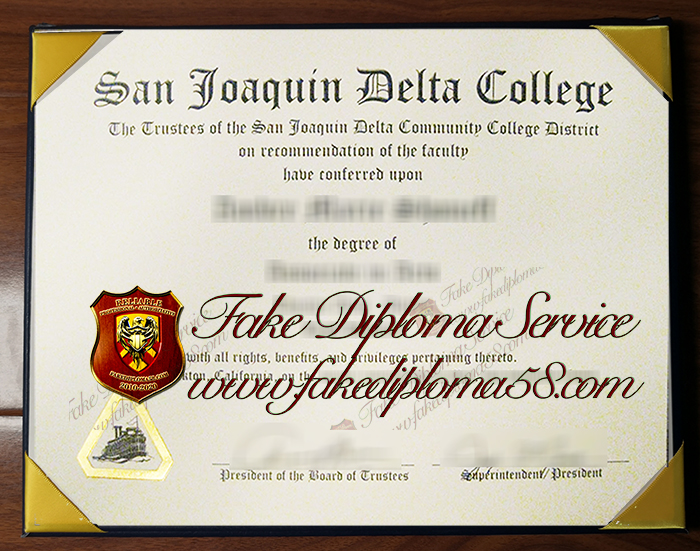 San Joaquin delta college degree