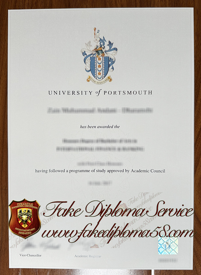 University of Portsmouth degree