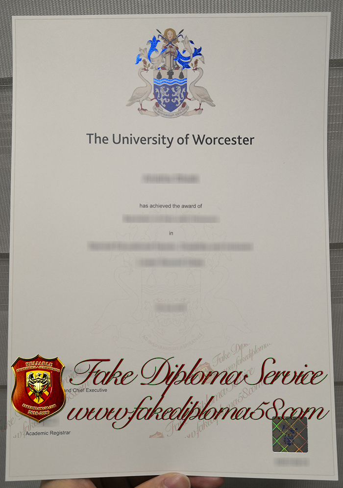 University of Worcester degree