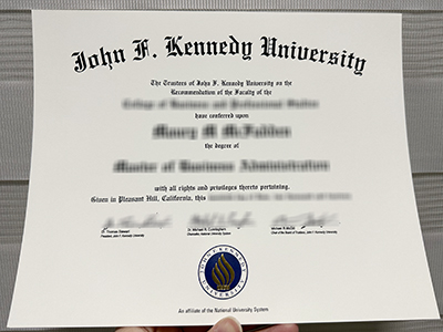 How to create a 100% similar John F. Kennedy University degree online?