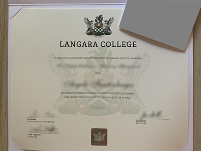 How to create a fake Langara College degree of the latest version?