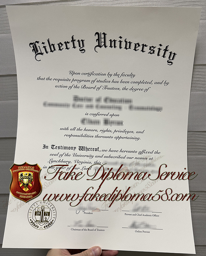 Liberty University degree