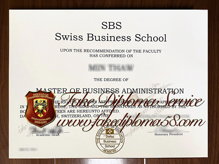 Swiss Business School degree